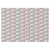 Kersttafellaken, rendiertje tafelkleed (Voorkant (Horizontaal))