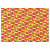 Kersttafellaken, rode paprika Snowman Tafelkleed (Voorkant (Horizontaal))