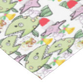 Kersttafellaken, Shark Snowman Tafelkleed (Gekanteld)