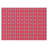 Kersttafellaken, Snowflake Tablecloth Red Tafelkleed (Voorkant (Horizontaal))