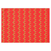 Kersttafellaken, zeehonden en rode bomen tafelkleed (Voorkant (Horizontaal))