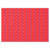 Kersttafellaken, zeehonden, rood tafelkleed (Voorkant (Horizontaal))