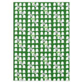 Kersttafellaken, zeehonden, witte balletjes tafelkleed (Voorkant)