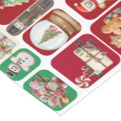 Kersttafelloper korte tafelloper (Hoek)