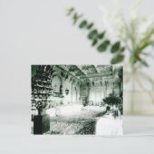 Kersttafels in de Durbar Room Feestdagenkaart (Staand voorkant)