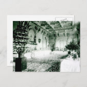 Kersttafels in de Durbar Room Feestdagenkaart (Voorkant / Achterkant)