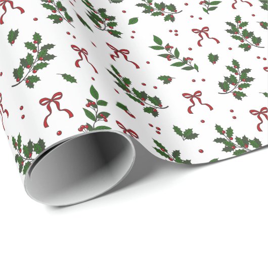 kersttak cadeaupapier (Rol Hoek)