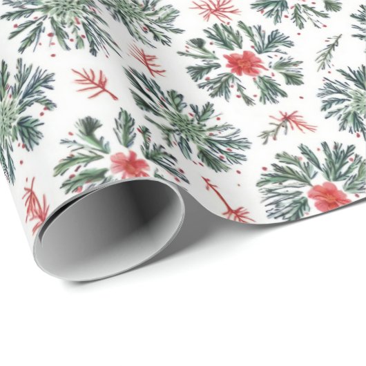 Kersttakken Cadeaupapier (Rol Hoek)