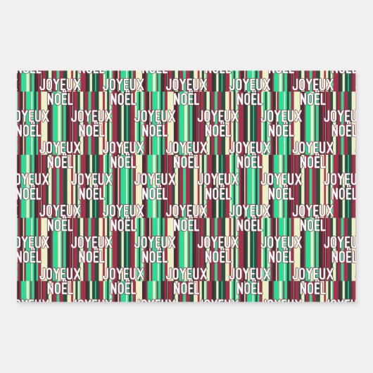 Kersttalen Inpakpapier Vel (Voorkant 3)