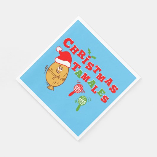 KerstTamales Servetten (Hoek)