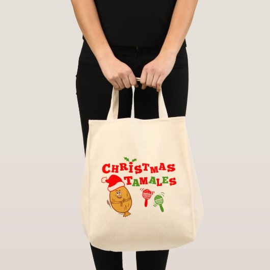 KerstTamales Tote Bag (Voorkant (product))