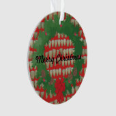 Kersttandarts orthodontist tandarts ornament (voorkant)
