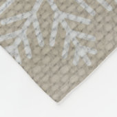 kersttang fleece deken (Hoek)