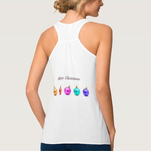 kerstTanktop Tanktop (Achterkant)