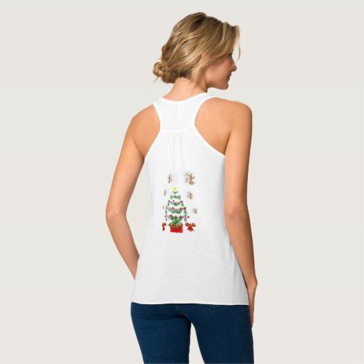 kerstTanktop Tanktop (Volledige Achterkant)