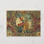 Kersttapijt - feestdagenkaart (Voorkant / Achterkant)