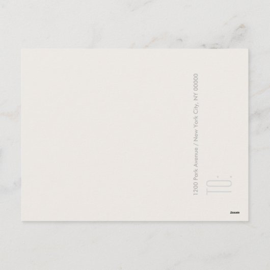 Kersttapijt - feestdagenkaart (Achterkant)