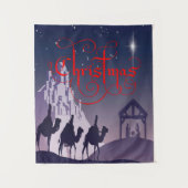 Kersttapijten Wandkleed (Voorkant)