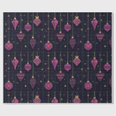 kersttartan cadeaupapier (Vlak)