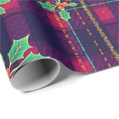 kersttartan cadeaupapier (Rol Hoek)