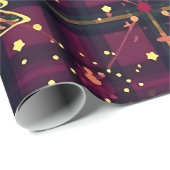 kersttartan cadeaupapier (Rol Hoek)