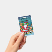 kersttas badge (Handheld)