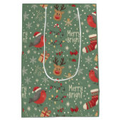 kersttas medium cadeauzakje (Achterkant)