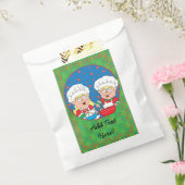 kersttas met aangepast draagtas bedankzakje (Gezegeld)