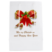 kersttas met cadeau medium cadeauzakje (Achterkant)