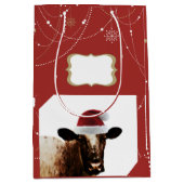 kersttas met cadeau medium cadeauzakje (Voorkant)