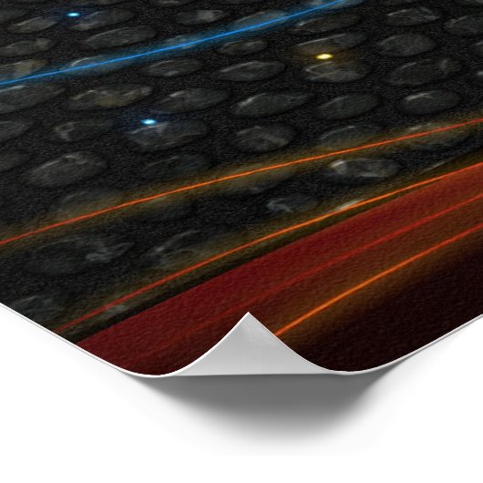 kersttas poster (Hoek)