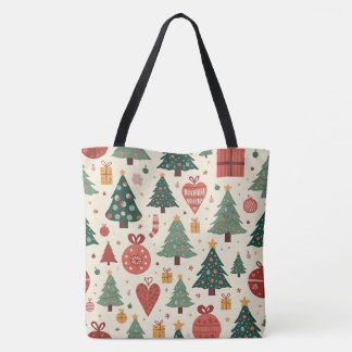 kersttas tote bag