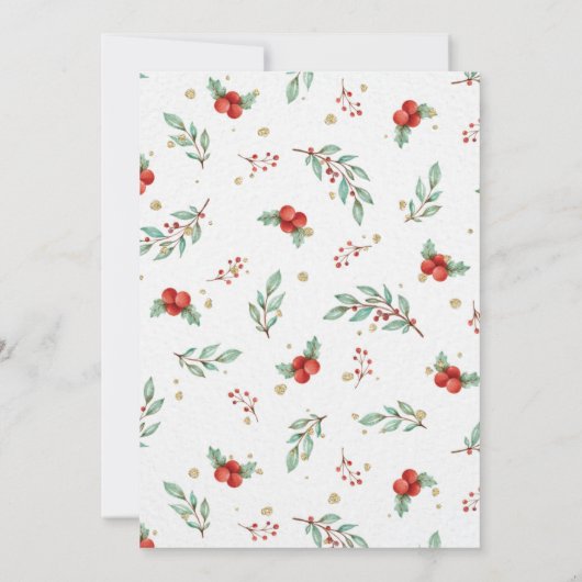 kersttasje kaart (Achterkant)