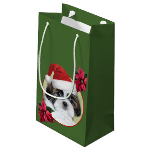kersttasje met sjiih Tzu Klein Cadeauzakje