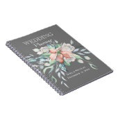kersttasje/poinsettia Wedding Planner Notitieboek (Rechterzijde)