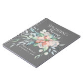 kersttasje/poinsettia Wedding Planner Notitieboek (Linkerzijde)
