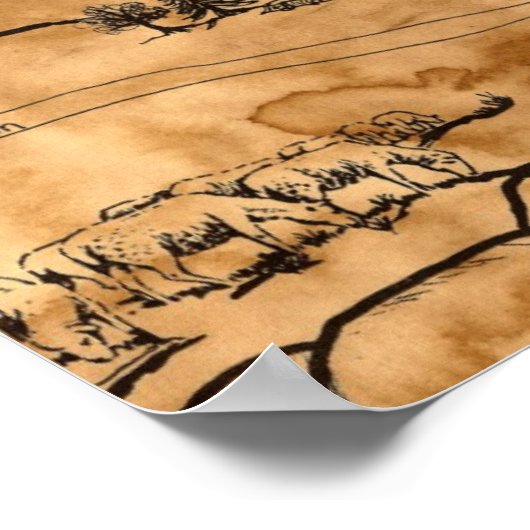 kersttasje poster (Hoek)