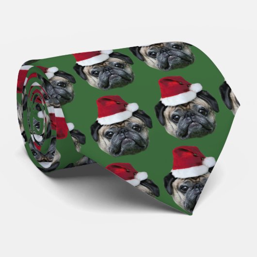 kersttasje stropdas (Opgerold)