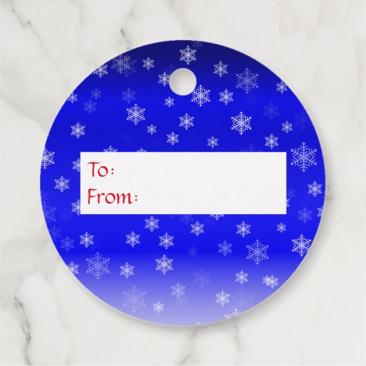 kersttassen bedankjes labels (Achterkant)