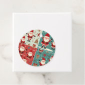 kersttassen bedankjes labels (In situ)
