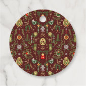 kersttassen bedankjes labels (Achterkant)