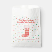 kersttassen bedankzakje (Voorkant)