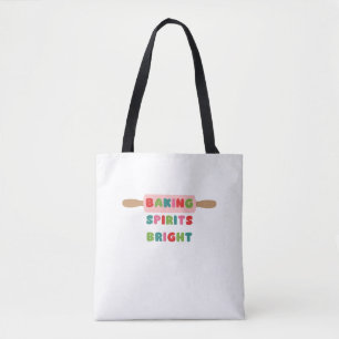 Kersttassen om de feestvreugde te verhogen tote bag