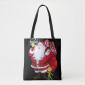 Kersttassen voor vrouwen, Sinterklaas Tote Bag (Voorkant)