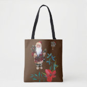 Kersttassen voor vrouwen, Sinterklaas Tote Bag (Voorkant)