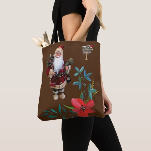 Kersttassen voor vrouwen, Sinterklaas Tote Bag (Dichtbij)
