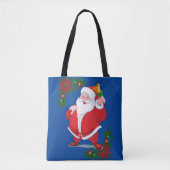 Kersttassen voor vrouwen, Sinterklaas Tote Bag (Voorkant)