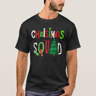 Kerstteam Grappige Kerstboom Familie Matching T-shirt