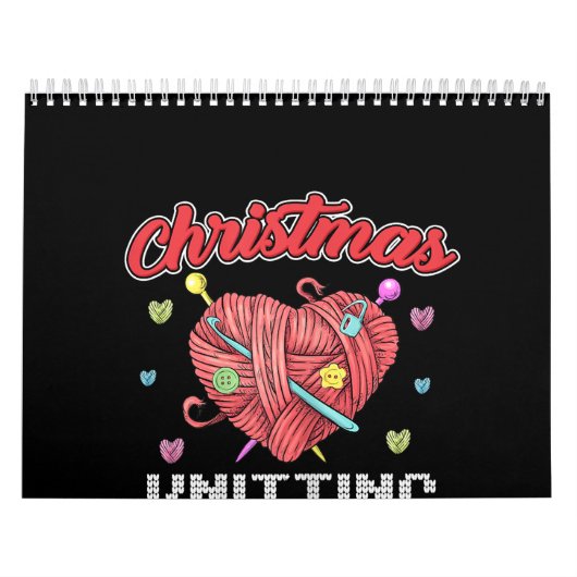 kerstteam Heart Yarn Crochet Kalender (Hoes)