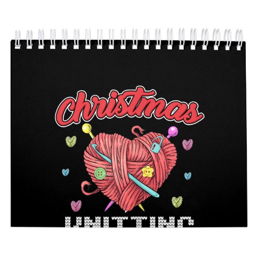 kerstteam Heart Yarn Crochet Kalender (Hoes)